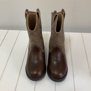 Baby Deer kids pointed toe western boot